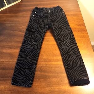 Wonder Nation Girls Pants Black Size (XS  4-6)